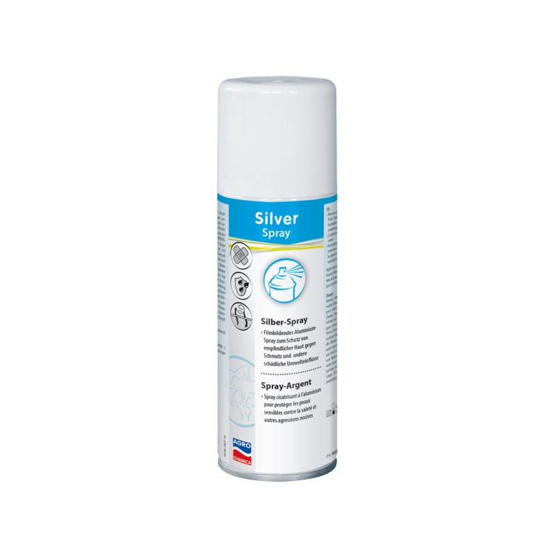 Silver spray aluminium 200ml-Soins de la peau et Dermites estivales