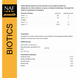 Biotics 300g-Santé et complément du cheval