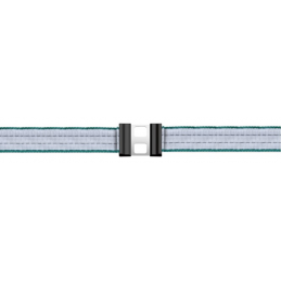 Connecteur clip ruban inox 20mm-Fils Rubans